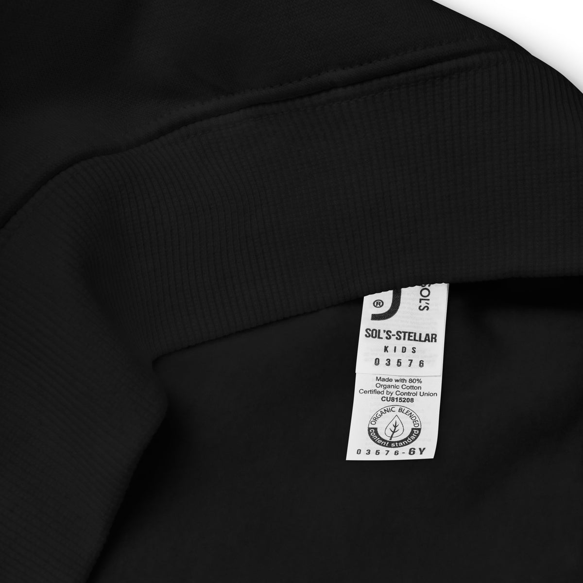 Nahaufnahme von Organic Label