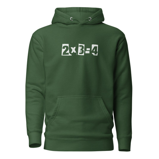 2x3=4 | Unisex Hoodie